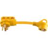 image:imageMaxxHaul 80709 Dogbone RVElectrical Adapter 50 Male to 30 Amp Female with Handle for Easy Removal50Amp to 30 Amp
