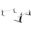 image:imageMaxxHaul Universal Aluminum Truck Ladder Lumber Pipe Contractor Rack  500 lb Capacity 28 Fixed Height with Mounting Clamps NoDrill Installation for Pickup Trucks  CrossBars Sold SeparatelyMid Height of 17
