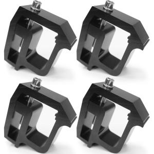 image:imageMaxxHaul 50241 Adjustable Steel Truck Ladder Rack  No Drill Installation 500 lbs Capacity 5271 Width Clamp On JBolt Mount TieDown Anchors Pair  Lumber Kayak Canoe SurfboardMounting Clamp for 50613
