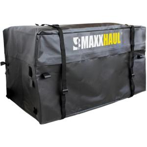 image:imageMaxxHaul 50243 Foldable Hitch N Roll Cargo Carrier Cart With Quick Detachable Basket Rack With 10 inch Flat Free Tires for Home Camp Travel Ranch SUV Up to 400 lb CapacityHitchnroll Cargo Bag