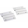 image:imageMaxxHaul Aluminum Ramp Top Kit 2 Pack Turns 2x8 Boards into Utility Loading Ramps 1400 lb Capacity with NonSkid Surface and Tailgate Protective Pads 80439Pack of 1