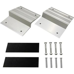 image:imageMaxxHaul Aluminum Ramp Top Kit 2 Pack Turns 2x8 Boards into Utility Loading Ramps 1400 lb Capacity with NonSkid Surface and Tailgate Protective Pads 80439Pack of 12