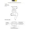 image:imageMaxxHaul 50146 4Way Flat Trailer Connector LED Circuit Tester  2Pack  Easy Plugin Wire Harness Continuity Tester for Tow Vehicle amp Trailer Lights  Durable WeatherResistant Compact Design4 Flat Wire