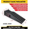 image:imageMaxxHaul 50515 625 Lift Car Ramps 2Pack  13000lb GVW Deep Grooved Surface for Stable Tire Placement HeavyDuty Black
