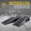 image:imageMaxxHaul 50515 625 Lift Car Ramps 2Pack  13000lb GVW Deep Grooved Surface for Stable Tire Placement HeavyDuty Black