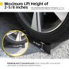 image:imageMaxxHaul 50516 4400 lb Capacity Low Profile Car Ramps 2Count Black Pack of 1Compact Length