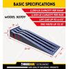 image:imageMaxxHaul 50709 Detachable Extendable Car Ramp Set Portable Car Ramps With 3250 lbs Maximum Weight Capacity Per Ramp 6500 lbs Per Pair50709  3 250 lb Capacity