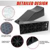 image:imageMaxxHaul 50979 Tandem Trailer Ramp 1Pc  55 Lift Height 20000 lbs Capacity NonSlip Durable PP Construction  Ideal for RVs Campers Trailers and Tire Maintenance
