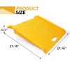 image:imageMaxxHaul Portable Curb Ramp 1000 lbs Capacity Heavy Duty Polypropylene Loading Ramp for Furniture Dolly Hand Truck and Moving Cart NonSlip Threshold Ramp for Driveway and Steps 50962