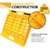image:imageMaxxHaul Portable Curb Ramp 1000 lbs Capacity Heavy Duty Polypropylene Loading Ramp for Furniture Dolly Hand Truck and Moving Cart NonSlip Threshold Ramp for Driveway and Steps 50962