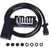 image:imageMaxxHaul 51101 8ft 7Way Trailer Wiring Kit  HeavyDuty 100 Pure Copper Wire Weatherproof Junction Box for Easy Connection of Turn Signals Brake Lights Reverse Lights amp More
