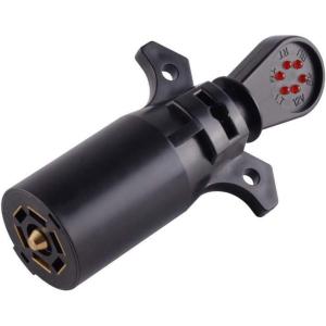 image:imageMaxxHaul 50146 4Way Flat Trailer Connector LED Circuit Tester  2Pack  Easy Plugin Wire Harness Continuity Tester for Tow Vehicle amp Trailer Lights  Durable WeatherResistant Compact Design7 Way Blade