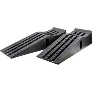 image:imageMaxxHaul 50515 625 Lift Car Ramps 2Pack  13000lb GVW Deep Grooved Surface for Stable Tire Placement HeavyDuty Black