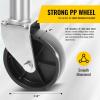 image:imageMaxxHaul 10 Lift Swing Back Trailer Jack  1000 lb Capacity Heavy Duty BoltOn Trailer Tongue Jack with 6 SmoothRolling Wheel and Side Wind Handle 7014810 Lift Single Wheel 1000 lbs Capacity
