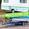 image:imageMaxxHaul 10 Lift Swing Back Trailer Jack  1000 lb Capacity Heavy Duty BoltOn Trailer Tongue Jack with 6 SmoothRolling Wheel and Side Wind Handle 70148Trailer Jack Wheel Dock