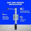 image:imageMaxxHaul 50960 10 Lift Swing Back Trailer Jack with Single Wheel  1000 lbs Capacity