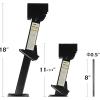 image:imageMaxxHaul 50999 RV Stabilizer Jacks 4 Pack  6000 Lb Capacity Each  Heavy Duty Anti Rust Aluminum  Leveling Range 115 Inch to 175 Inch for Campers Motorhomes Trailer RVBlack