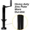 image:imageMaxxHaul 70159 14 Lift AFrame Mount Trailer Jack with Top Wind  2000 lbs CapacityAFrame Mount
