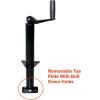 image:imageMaxxHaul 70159 14 Lift AFrame Mount Trailer Jack with Top Wind  2000 lbs CapacityAFrame Mount