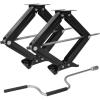 image:imageMaxxHaul 50971 Camper RV Trailer Stabilizer Leveling Scissor Jacks with Speed Crank Handle  4 to 24 Inch Height  Up to 9500 lb Capacity Each  Set of 2