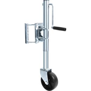 image:imageMaxxHaul 50960 10 Lift Swing Back Trailer Jack with Single Wheel  1000 lbs Capacity