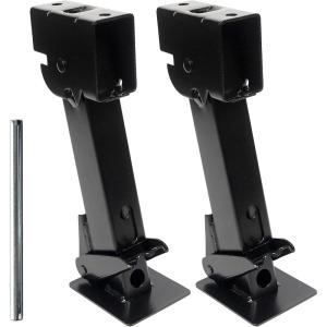 image:imageMaxxHaul 50999 RV Stabilizer Jacks 4 Pack  6000 Lb Capacity Each  Heavy Duty Anti Rust Aluminum  Leveling Range 115 Inch to 175 Inch for Campers Motorhomes Trailer RVBlack