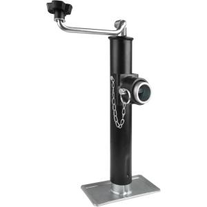 image:imageMaxxHaul 70159 14 Lift AFrame Mount Trailer Jack with Top Wind  2000 lbs CapacityTube Weld Extendable