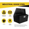 image:imageMaxxHaul 34 Steel Trailer Tongue Box AFrame Storage Chest with Lockable Latch  Weather Resistant Tool Box for RV Utility Trailer and Boat 80349