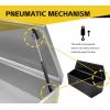 image:imageMaxxHaul 35 Steel Trailer Tongue Box A Frame Storage Chest with Lockable Latch Weather Resistant Tool Box for RV Utility Trailer and Boat 80350