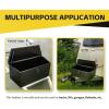 image:imageMaxxHaul 35 Steel Trailer Tongue Box A Frame Storage Chest with Lockable Latch Weather Resistant Tool Box for RV Utility Trailer and Boat 80350