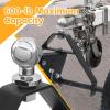 image:imageMaxxHaul 70225 Trailer Dolly with 12 Pneumatic Tires  600 Lb Maximum CapacityDual Pull Trailer Dolly