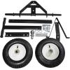 image:imageMaxxHaul 70225 Trailer Dolly with 12 Pneumatic Tires  600 Lb Maximum CapacitySingle Pull Trailer Dolly