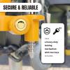 image:imageMaxxHaul Universal Trailer Coupler Lock Adjustable Heavy Duty Anti Theft Hitch Lock for 178 2 and 2516 Couplers Yellow 50640178  2  and 2516 Trailer Coupler Lock