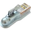 image:imageMaxxHaul Universal Trailer Coupler Lock Adjustable Heavy Duty Anti Theft Hitch Lock for 178 2 and 2516 Couplers Yellow 50640212 Channel Straight Tongue Trailer Coupler