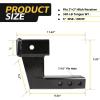 image:imageMaxxHaul 50397 Trailer Hitch Riser for 2 Inch Receivers with 4 Inch RiseDrop2 inch Receiver with 6 inch RiseDrop