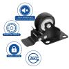 image:imageMaxxHaul 50686 3 Heavy Duty Locking Swivel Casters with Brakes 1000 lb Capacity Ball Bearing Mount  Set of 42