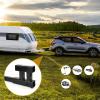 image:imageMaxxHaul 70070  4000lbs 2 Inch Trailer Hitch Receiver Adapter Extender Dual Hitch Extension 1012 Inches Hitch Riser With 6 Inch Rise or Drop