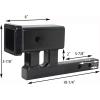 image:imageMaxxHaul Hitch Receiver Adapter and Extender Converts 114 to 2 4 Rise or 338 Drop 9 Extension Class I and II For Bike Racks and Cargo Carriers 350 lb Tongue Weight 80875Class I and II Shank Length 578