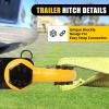 image:imageMaxxHaul 51007 15000 lb Capacity Hitch Mount Trailer Recovery Shackle Tow Hitch with Magnetic 34 DRing Shackle for 2 inch Receiver with 2 inch Solid Shank for OffRoad Operation