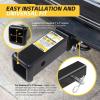 image:imageMaxxHaul 51959 Trailer Hitch Extension 12 inch Length 2 inch x 2 inch Receiver Tube Fits 2 inch Receiver 3500 lbs Capacity Includes 58 inch Hitch Pin and Clip7 inch