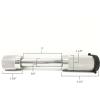 image:imageMaxxHaul 70050 Trailer Hitch Lock  Heavy Duty 58 Hitch Locking Receiver Pin With 2 Keys Chrome