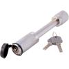 image:imageMaxxHaul 70050 Trailer Hitch Lock  Heavy Duty 58 Hitch Locking Receiver Pin With 2 Keys Chrome