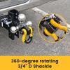 image:imageMaxxHaul Tri Ball Hitch with Rotatable Tow Hook and D Ring Shackle Fits 2 Receiver HeavyDuty Steel 12000 lb Capacity Multi Ball Mount for Towing and Recovery 51008Adjustable Shackle and Dring