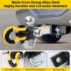 image:imageMaxxHaul Tri Ball Hitch with Rotatable Tow Hook and D Ring Shackle Fits 2 Receiver HeavyDuty Steel 12000 lb Capacity Multi Ball Mount for Towing and Recovery 51008Rotatable Tow Hook and Dring