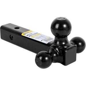 image:imageMaxxHaul Tri Ball Hitch with Rotatable Tow Hook and D Ring Shackle Fits 2 Receiver HeavyDuty Steel 12000 lb Capacity Multi Ball Mount for Towing and Recovery 51008TriBall