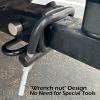 image:imageMaxxHaul 50831 Hitch Tightener Anti Rattle Stabilizer for 2 Hitches  with Wrench Nut  No Tool Installation Fast amp Easy2 Hitches