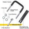image:imageMaxxHaul 50831 Hitch Tightener Anti Rattle Stabilizer for 2 Hitches  with Wrench Nut  No Tool Installation Fast amp Easy212 Hitches