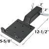image:imageMaxxHaul Universal Hitch Winch Mount for ATV UTV Truck Fits 2 Receiver 3600 lb Capacity Heavy Duty Steel 50688