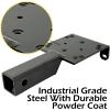 image:imageMaxxHaul Universal Hitch Winch Mount for ATV UTV Truck Fits 2 Receiver 3600 lb Capacity Heavy Duty Steel 50688