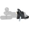 image:imageMaxxHaul 50619 BoltOn ATV UTV Trailer Hitch Receiver Adapter for 2 Receiver Tube with Welded DRing